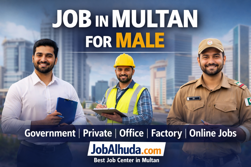 job in multan for male